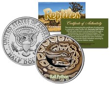 BALL PYTHON * Collectible Reptiles * JFK Half...