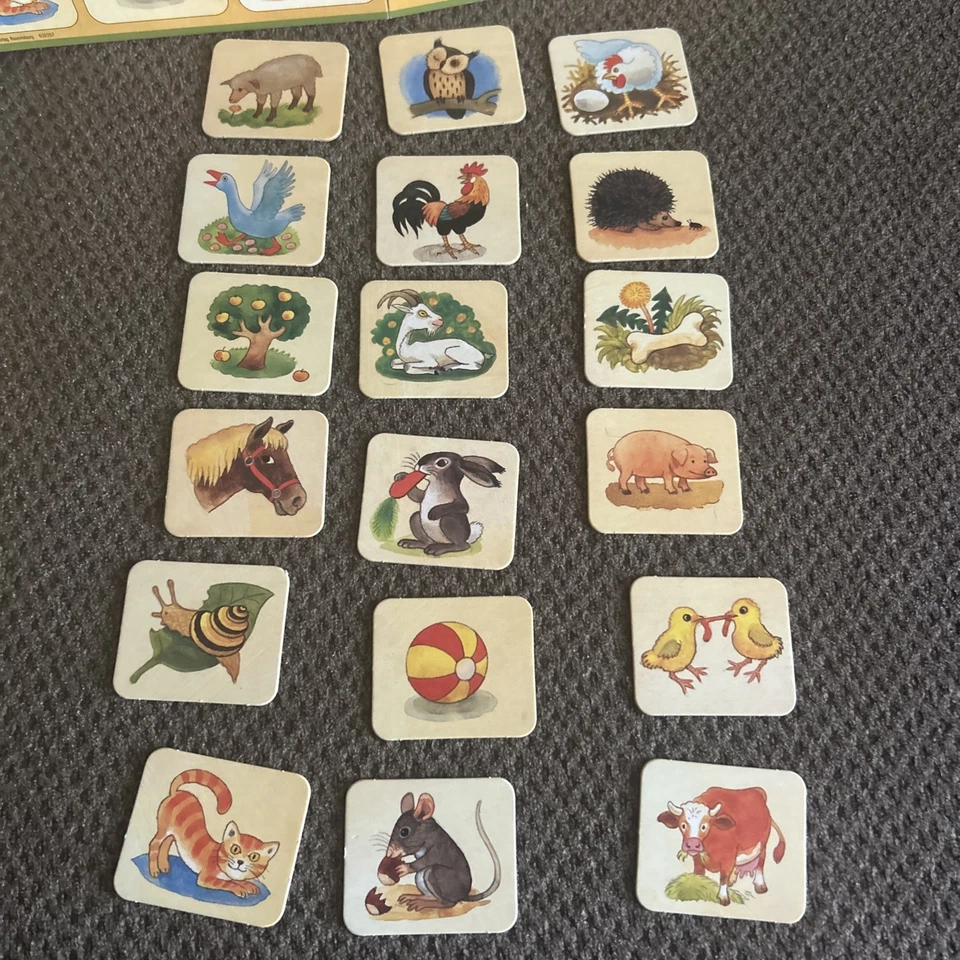 Vintage Ravensburger THE PUPPY GAME - 1989 *NO PAPER INSTRUCTIONS* - Image 4 of 4