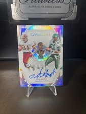 2025 Flawless Art Monk Hall of Fame On Card Autograph Auto /20 Redskins & Jets
