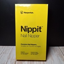New Harperton Nippit Precision Nail Nippers SEALED HAR-201 Toenail Clippers