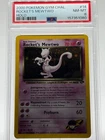 2000 POKEMON GYM CHALLENGE HOLO #14 ROCKET'S MEWTWO PSA 8