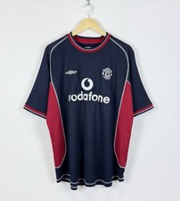 Vintage Manchester United 2000-2001 Third Soccer Jersey Football Shirt Size XXL