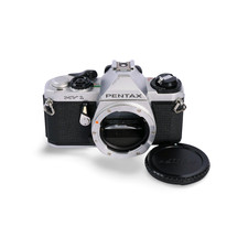 Pentax MV 1 Chrome 35mm Film SLR Camera Body Only. S/N: 2330907