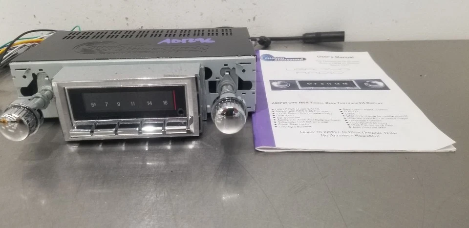 RECEPTOR DE RADIO AUDIO AUTOSONIDO PERSONALIZADO EE. UU.-740 71 FORD F250 RANGER XLT Foto 3 de 4