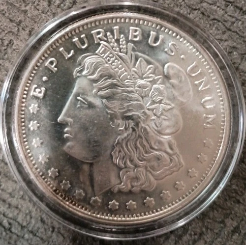 1 oz .999 Fine Silver Morgan Round