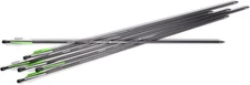 375 Grain Carbon Fiber Arrows 26 Inch with 100 Grain Points for Benjamin Airbow