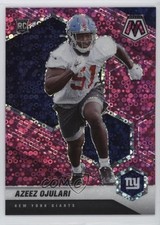 2021 Panini Mosaic Rookies No Huddle Pink Prizm 17/20 Azeez Ojulari #356 c6i
