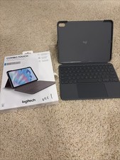 Logitech - Combo Touch for iPad Air 11-inch M2, M3 5th gen Keyboard
