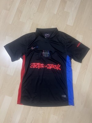 FC Barcelona x Cactus Jack Trikot - Travis Scott Edition - Schwarz - Gr. M - NEU