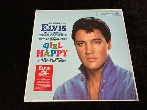 ELVIS PRESLEY 2LP FTD VINYL GIRL HAPPY FACTORY SEALED WITH HYPE STICKER MINT