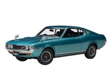 AUTOart Toyota Celica Liftback 2000GT RA25 1973 Turquoise Blue Metallic ModelCar