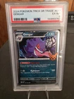 Pokemon trick or trade 2024 gengar psa 6