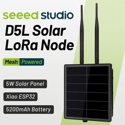 Seeedstudio Solar Node  XIAO ESP32 S3 SX1262 WiFi LoRa for Meshtastic Meshcore