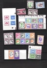 A COLLECTION OF GERALD KING 'SNARK ISLAND' FANTASY 'STAMPS' ON DOUBLE SIDED PAGE