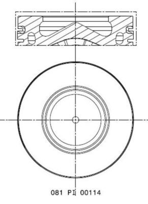 ✅Fits MAHLE 081 PI 00114 000 Piston 081 PI 00114 000 Piston 84 (1,75 ⭐UK Seller⭐