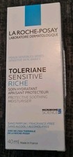 La Roche-Posay Toleriane Sensitive Riche Face Cream 40ml Soothing Moisturiser 