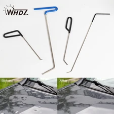 WHDZ 4pcs Car Push Kits – Paintless Dent Repair Puller Rods Body Removal Tools