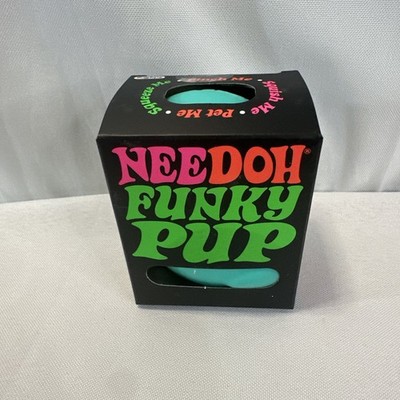 New Sealed Needoh Funky Pup   -  Squishy Stress Relief Toy Tik Tok Viral Teal