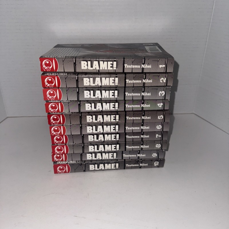 Blame! Singles Volumes 1-10 Manga Complete First Printing Tokyopop Set [English]