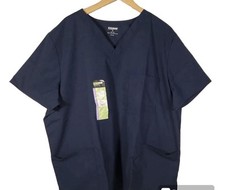 scrubstar. 2x1 blue medical scrub shirt v-neck XXL