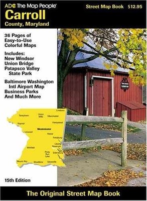 Carroll County Md Atlas - Paperback - Very Good