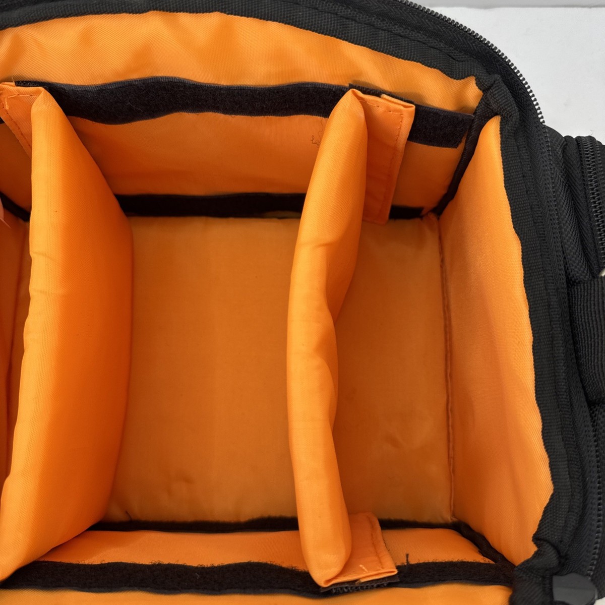 DOLICA Camera Bag Black W Strap DSLR Mirrorless Padded Dividers 13