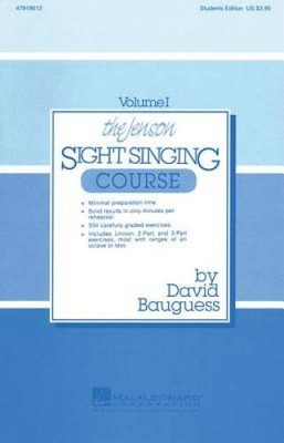 The Jenson Sight Singing Course (Vol. I) (Methodology Cho - VERY GOOD
