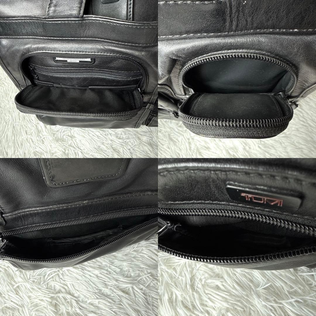 TUMI Alpha Expandable Organizer Computer Brief 2w… - image 9