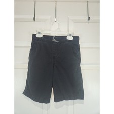 Boy's Sz 7 Black Jumping Beans Shorts Elastic Waist Pockets