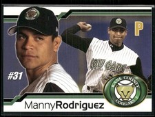 Manny Rodriguez 2003 Kane County Cougars Team Set Card Manny Rodriguez 2003 Kane County Cougars Team Set Card