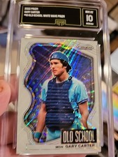 2022 Prizm Gary Carter #10 Old School White Wave Prizm