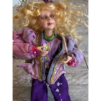 Fairy Doll Whimsical Fantasy Sugar Plums Folklore Vintage Collectible Shelf