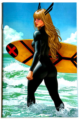 MARVEL SWIMSUIT SPECIAL BEACH DAY 1 TALAVERA EXCLUSIVE MAGIK VIRGIN VARIANT A NM