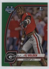 2024 Bowman U Chrome Green Refractor 74/99 KJ Bolden #115 r9d