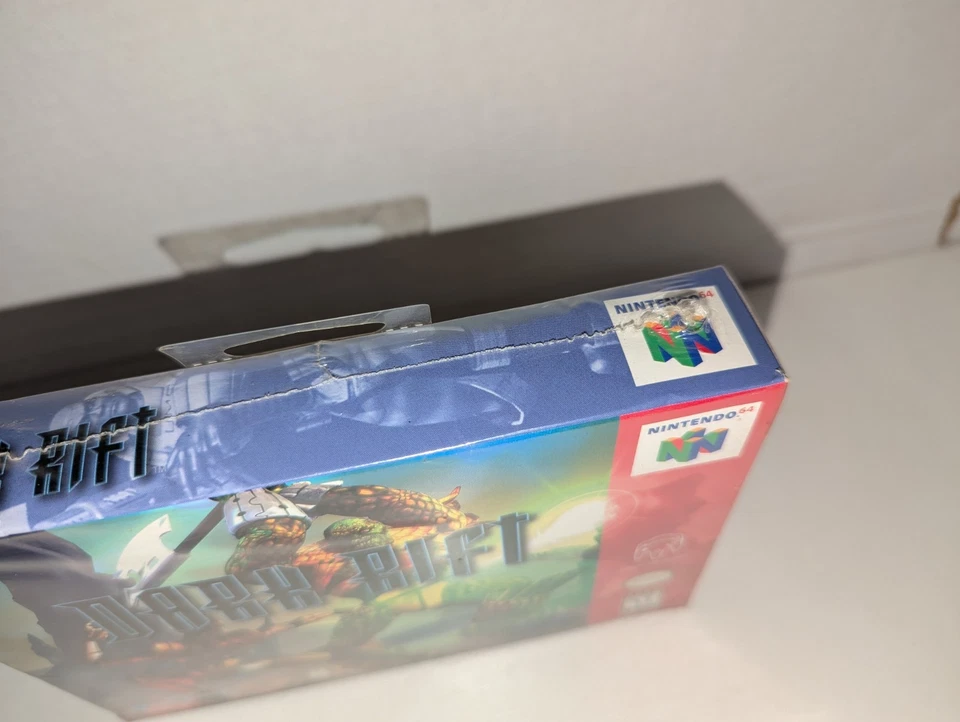 RARE Sealed Dark Rift N64 - Nintendo 64 - W/ Price Tags + Hang Tab - Brand New  - Image 3 of 4