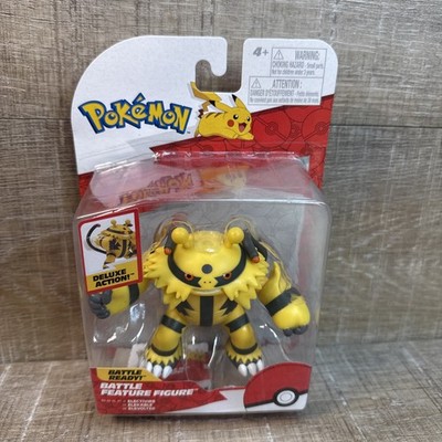 New Jazwares Pokemon Battle Feature Figure Electivire 4'' Deluxe Action Figure