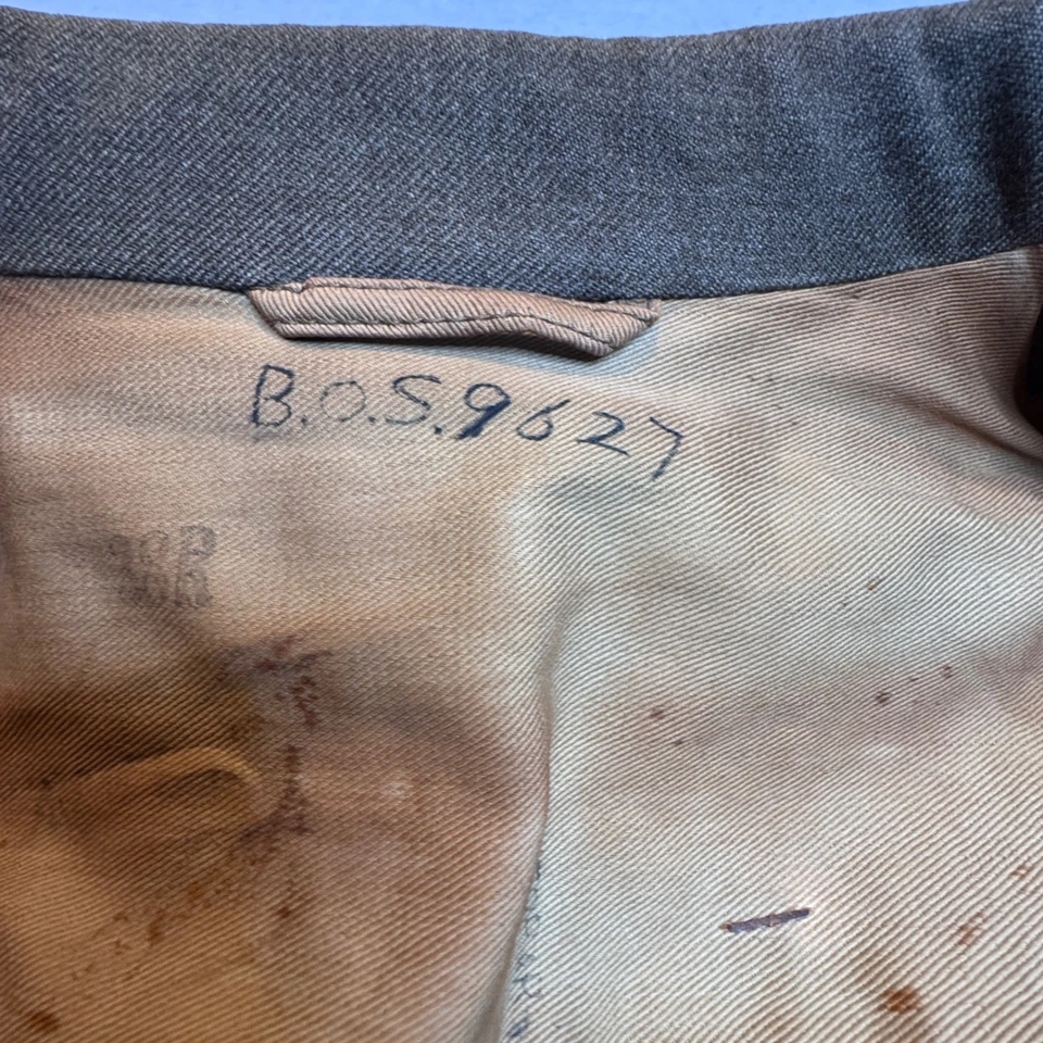 WWII US Army Officer Uniform 1940s Great Seal Brass Eagle Buttons Memorabilia - Image 4 of 4