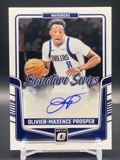 2024-25 Donruss Optic Olivier-Maxence Prosper Signature Series - Mavericks