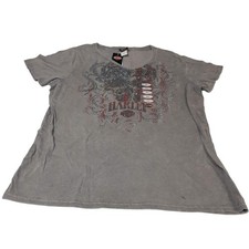 Genuine Harley Davidson Skullsalute Robin Hood Women's T-shirt - XL | R0036096