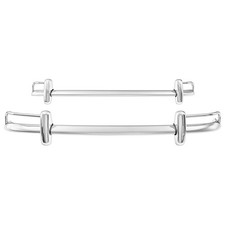 Classic Mini Mk1 Bumper & Overrider Set with Corner Bars , Stinless steel