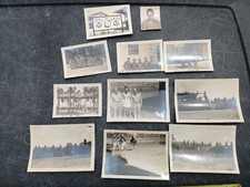WW2 1940's US Army Air Corps Real Photographs Lot Soldiers