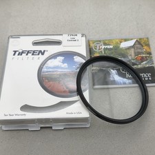 Tiffen 77mm Low Contrast 2 Filter Cinematic Lens Soft Contrast With Case