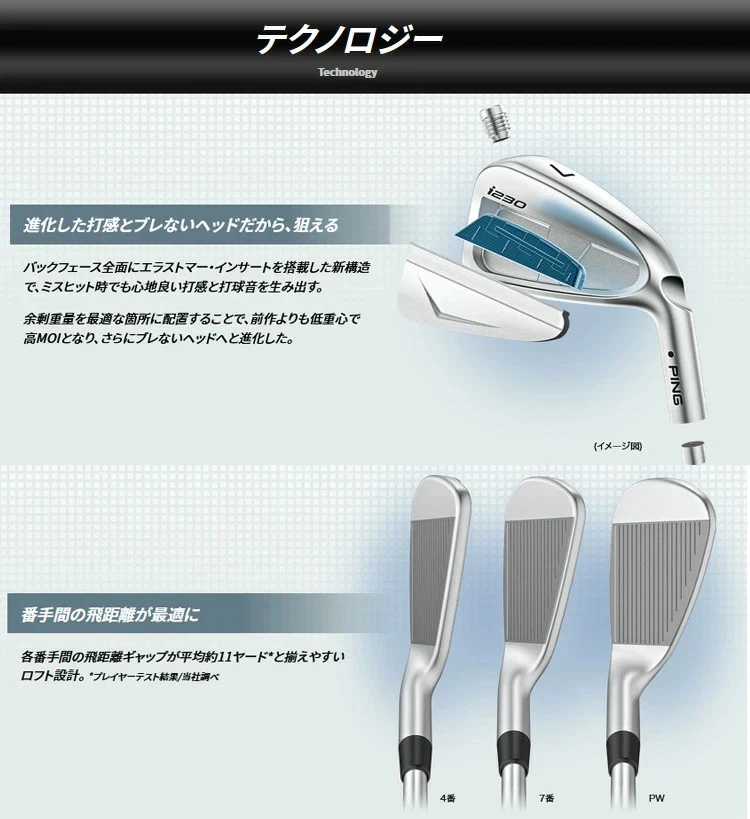 Ping Golf i230 Iron Set 5-pw / Dynamic Gold EX Tour Issue X100 - Image 4 of 4