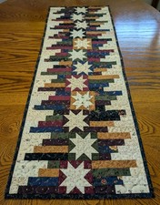 Handmade Quilted Table Runner 16 x 46 Country...