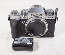 Fujifilm X-T4 26.1 MP Mirrorless Camera - Silver (Body Only) SC:7432