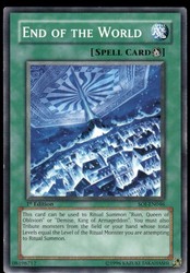 End of the World SOI-EN046 Shadow of Infinity 1st Edition Common