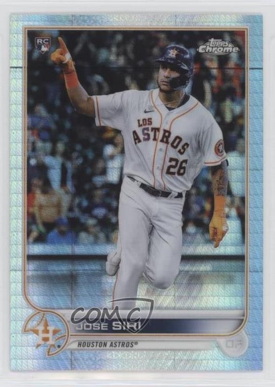 2022 Topps Chrome Prism Refractor Jose Siri #204 Rookie RC 12g7