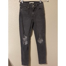 Levi  s 721 high-rise skinny women  s black jeans