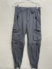 Venturing Boy Scouts Gray Pants Men's XS Switchback Convertible BSA Uniform