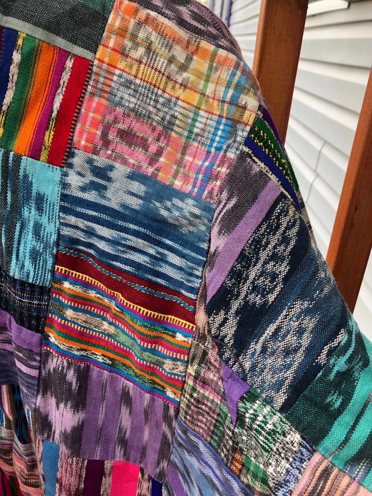 Patchwork JACKET COAT Bangladesh BOHO HIPPIE size… - image 8